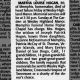 Obituary-HOGAN Martha (Morrow)