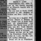 Obituary-LUNT Edith (Stanley)