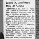 Obituary-SANDERSON James N Obituary-SANDERSON James N