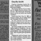 Obituary-SMITH Charlie C